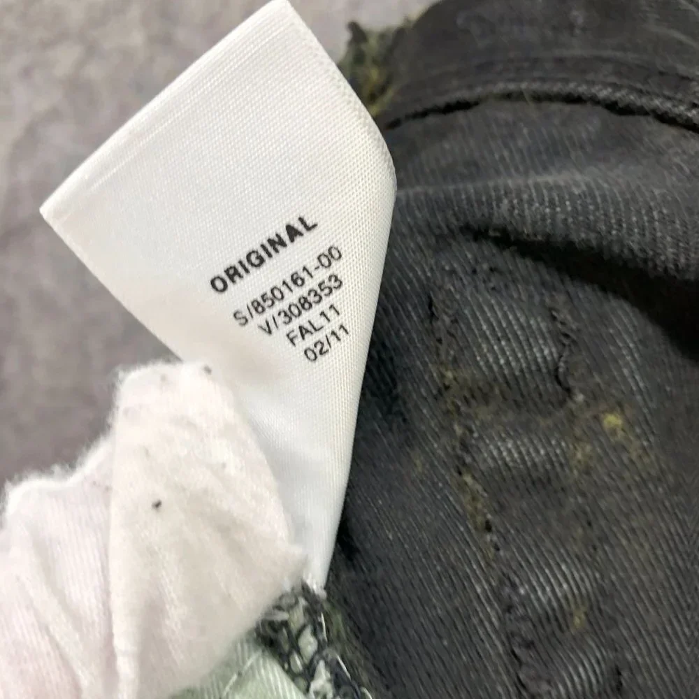 GAP Boys Teen 14 Straight Leg Jeans Stone‎ Wash Green Black Dark Wash
